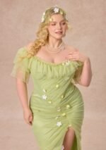 Curve&Plus Woodland Tree Corset Dress - Image 5