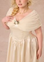 Curve&Plus Pure White Glass Dream Dress - Image 5