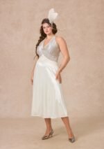 Curve&Plus Silver Light Serenade Dress - Image 5