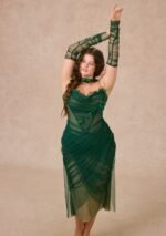 Curve&Plus Forest Muse Dress - Image 6