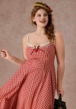 Curve&Plus Afternoon Berry Tea Dress - Image 6
