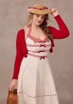 Curve&Plus Little Red Candle Dress - Image 6