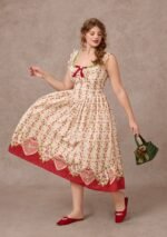 Curve&Plus Wildberry Picnic Dress - Image 3