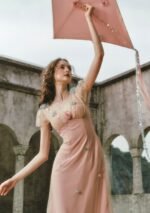 Wind Perched Rose Quartz Dress - Image 5
