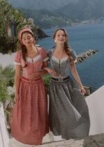 Cottage Girl Diary Navy Skirt - Image 7