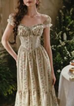 Meadow Vine Corset Dress (Long) - Image 6