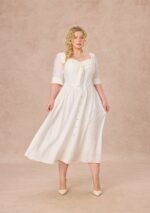 Curve&Plus Bow Ode Dress - Image 6