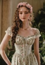Meadow Vine Corset Dress (Long) - Image 7