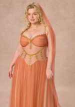 Curve&Plus Sahara Rose Corset Dress - Image 7