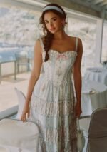 Girl in Blue Wind Dress - Image 8