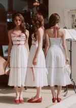 Little Red Candle Dress - Image 7