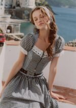 Cottage Girl Diary Navy Top - Image 8
