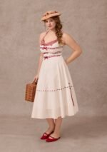 Curve&Plus Little Red Candle Dress - Image 7