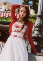 Little Red Candle Dress - Image 8