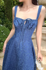 Daisy Denim Dress - Image 2