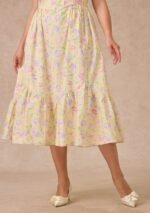 Curve&Plus Honey Tea Garden Dress - Image 8