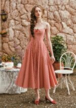 Afternoon Berry Tea Dress - Image 8