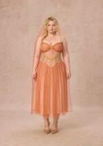 Curve&Plus Sahara Rose Corset Dress - Image 8