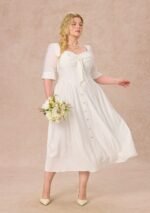 Curve&Plus Bow Ode Dress - Image 8