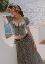 Cottage Girl Diary Navy Skirt - Image 10