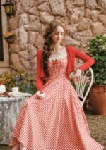 Afternoon Berry Tea Dress - Image 9