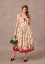 Curve&Plus Wildberry Picnic Dress - Image 5