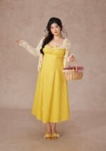 Curve&Plus Little Orange Cardigan - Image 9