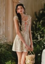 Meadow Vine Corset Dress (Short) - Image 9