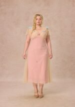 Curve&Plus Wind Perched Rose Quartz Dress - Image 9