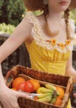 Little Orange Dress - Image 3
