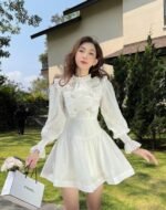 Josie - Long sleeve mini dress - Image 3
