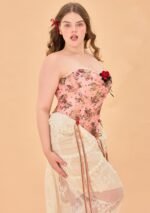 Curve & Plus Rose Sous La Lune Corset Dress - Image 8