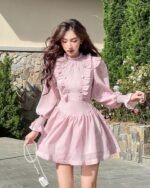 Josie - Long sleeve mini dress - Image 7