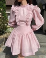 Josie - Long sleeve mini dress - Image 5